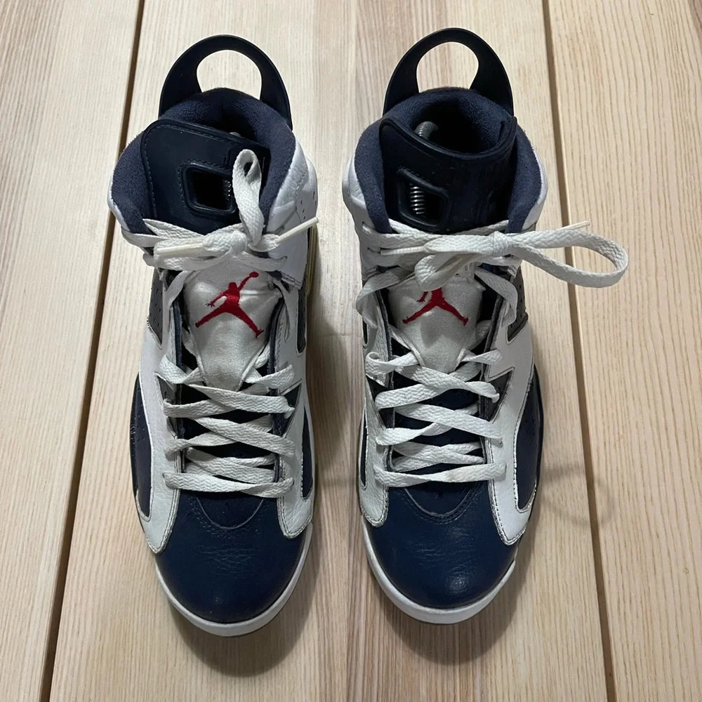 2012 Nike Air‎ Jordan 6 Retro Olympic 384664-130 RESTORE Size 8.5